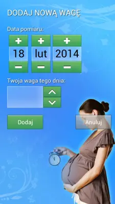 Pregnancy Weight Calculator android App screenshot 1